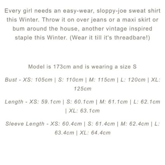 Spell designs XS turquoise stone hunter sloppy joe pullover sweater - Picture 12 of 12